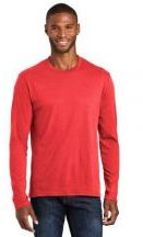 Port & Company ® Adult Unisex Long Sleeve Fan Favorite ™ Blend 4.5-ounce 60/40 Cotton/Poly Long Sleeve T-Shirt